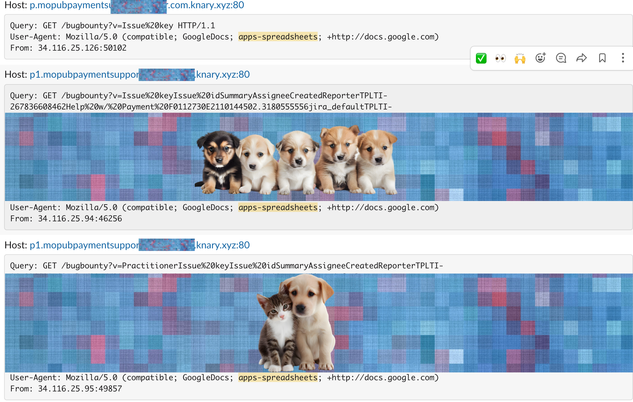 Social Media Platform Leaking Data